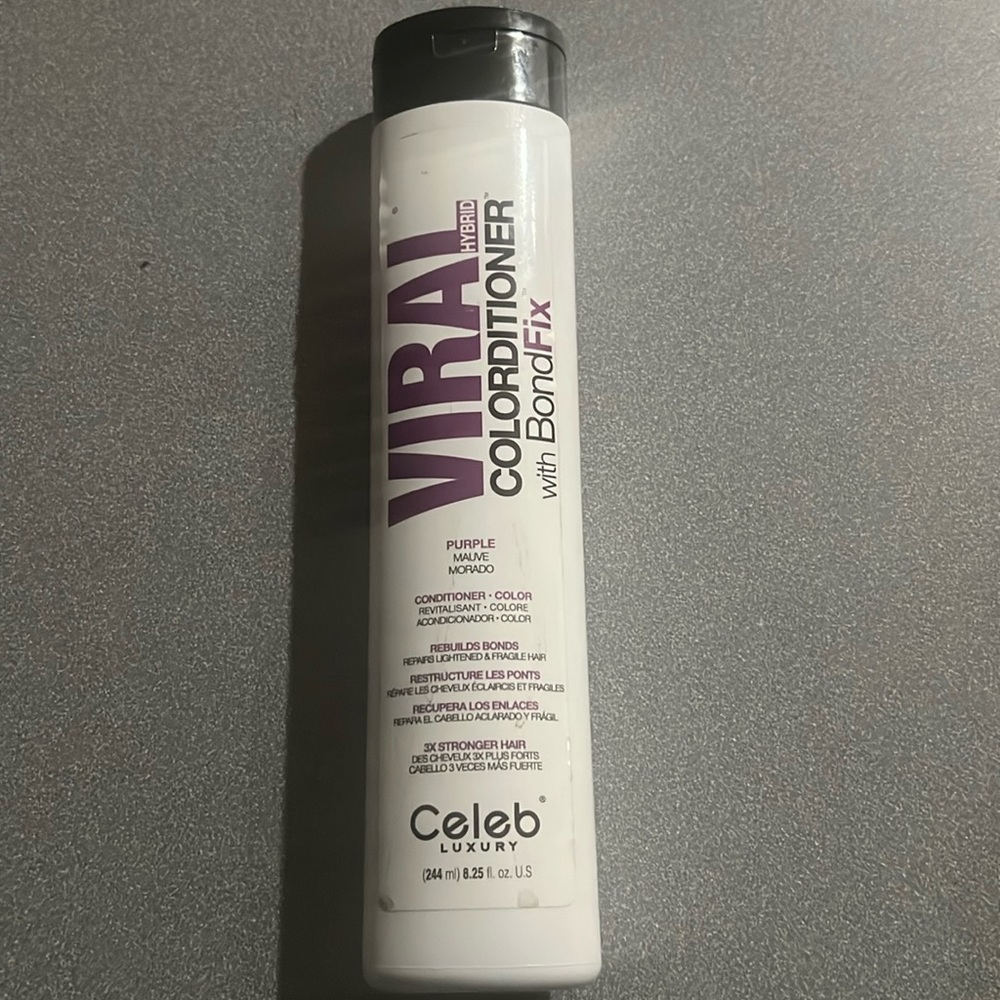 Viral color conditioner purple